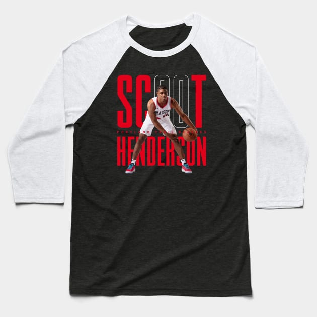 Scoot Henderson Baseball T-Shirt by Juantamad